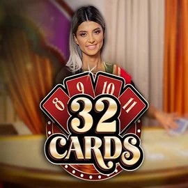 32 Cards logo by Ezugi at Roulettino Casino