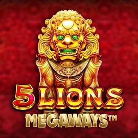 5 Lions Megaways slot visual from Pragmatic Play available on roulettinoo.eu.com