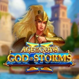 Age Of The Gods: God Of Storms 2 game by Playtech – logo hosted on Roulettino Casino