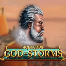 Age Of The Gods: God of Storms logo – Slots by Playtech at Roulettino Casino