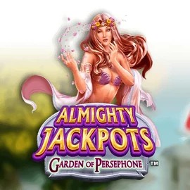 Official Jackpots logo: Almighty Jackpots: Garden of Persephone by Novomatic at Roulettino Casino