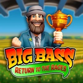 Big Bass Return to the Races casino game by Pragmatic Play – featured logo at Roulettino Casino