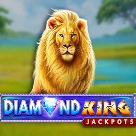 Diamond King Jackpots slot icon by SpinPlay Games, available at Roulettino Casino