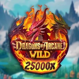 Dragons of Arcane Wild logo – Slots by Foxium at Roulettino Casino
