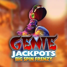 Genie Jackpots: Big Spin Frenzy logo – Jackpots by Blueprint Gaming at Roulettino Casino
