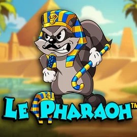 Le Pharaoh online game logo by Hacksaw Gaming on roulettinoo.eu.com