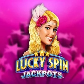 Lucky Spin Jackpots slot logo by Novomatic at Roulettino Casino