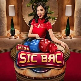 Mega Sic Bac logo – Live Casino by Pragmatic Play at Roulettino Casino