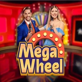 Mega Wheel slot logo by Pragmatic Play at Roulettino Casino