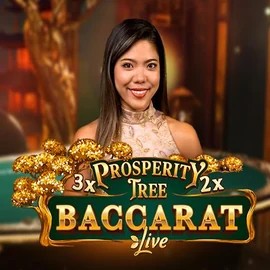 Prosperity Tree Baccarat casino game by Evolution – featured logo at Roulettino Casino