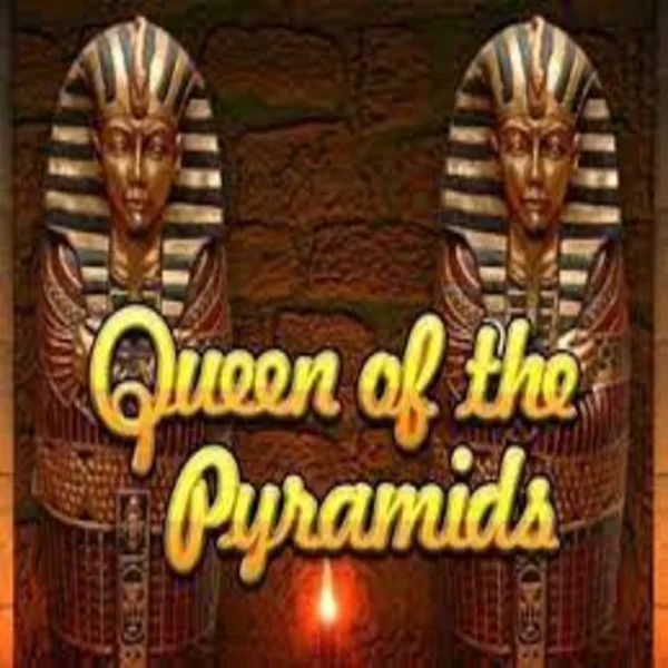 Queen of the Pyramids online game logo by Playtech on roulettinoo.eu.com