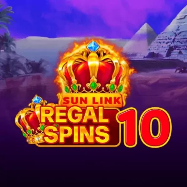 Regal Spins 10 by PatePlay, showcased at roulettinoo.eu.com – game logo