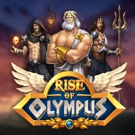 Rise of Olympus slot logo by Play'n GO at Roulettino Casino