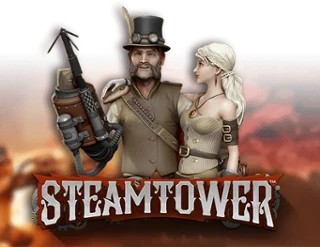 Steam Tower Slot logo by NetEnt at Roulettino Casino