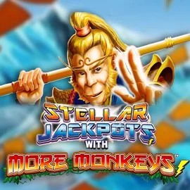 Play the Stellar Jackpots with More Monkeys slot by Lightning Box Game on Roulettino Casino