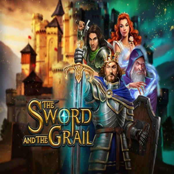 The Sword and the Grail logo by Play'n GO at Roulettino Casino