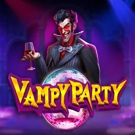 Vampy Party online game logo by Pragmatic Play on roulettinoo.eu.com